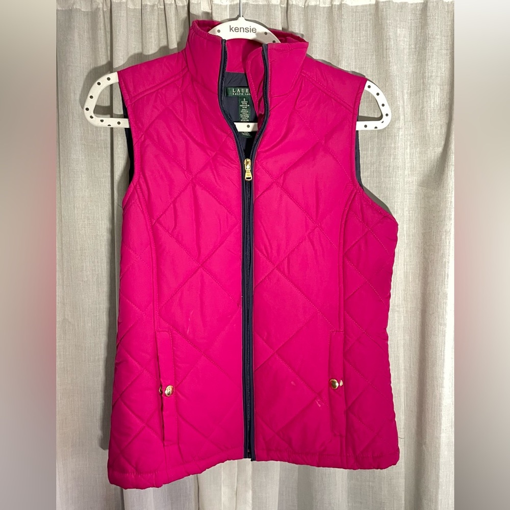 Women’s Pink Vest by Ralph Lauren